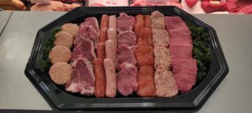 plateau gourmet +- 300gr/pers pour 1 personne